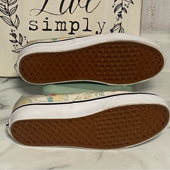 Disney x Vans little mermaid Womens sneakers size 7 - Picture 4 of 6